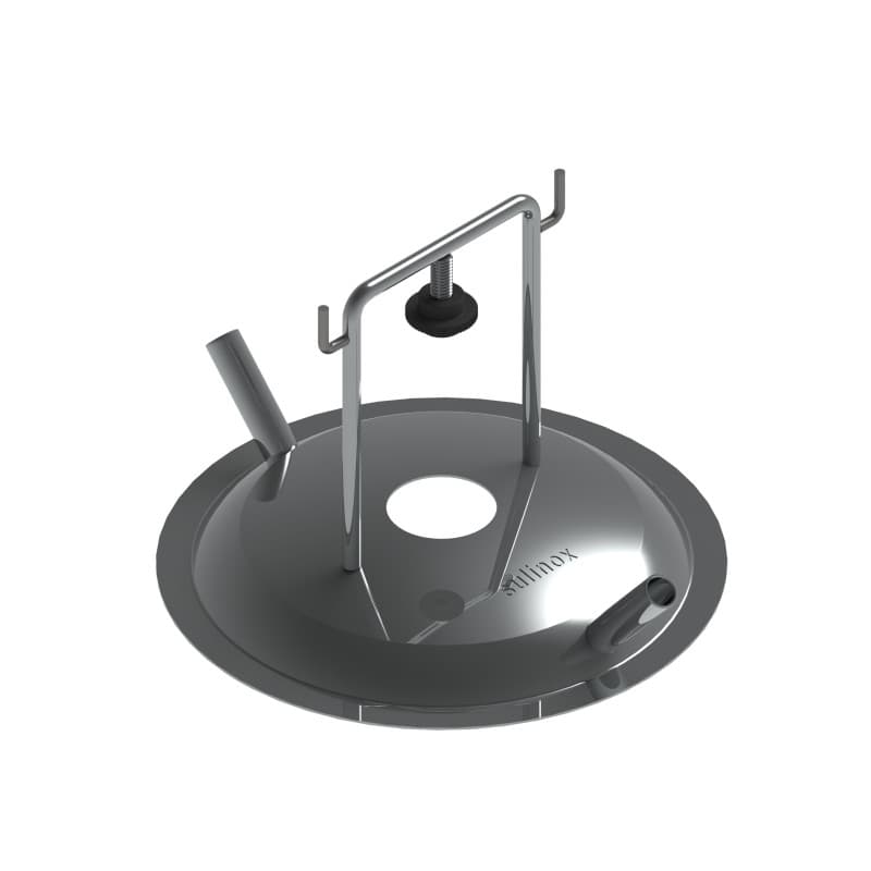 TAMPA PARA TARRO COM 2 ENTRADAS DE LEITE