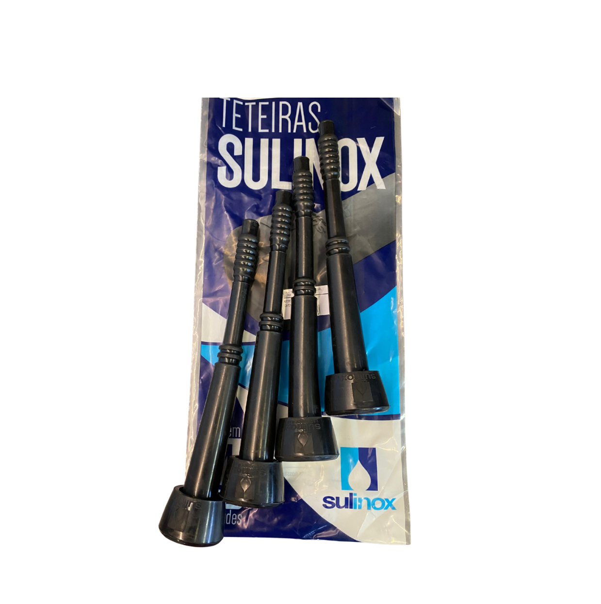 Compre a Teteira Sulinox 2 Anéis 8mm Original (Insuflador). Borracha atóxica de alta durabilidade para até 2.500 ordenhas. Máxima higiene e produção para seu rebanho.