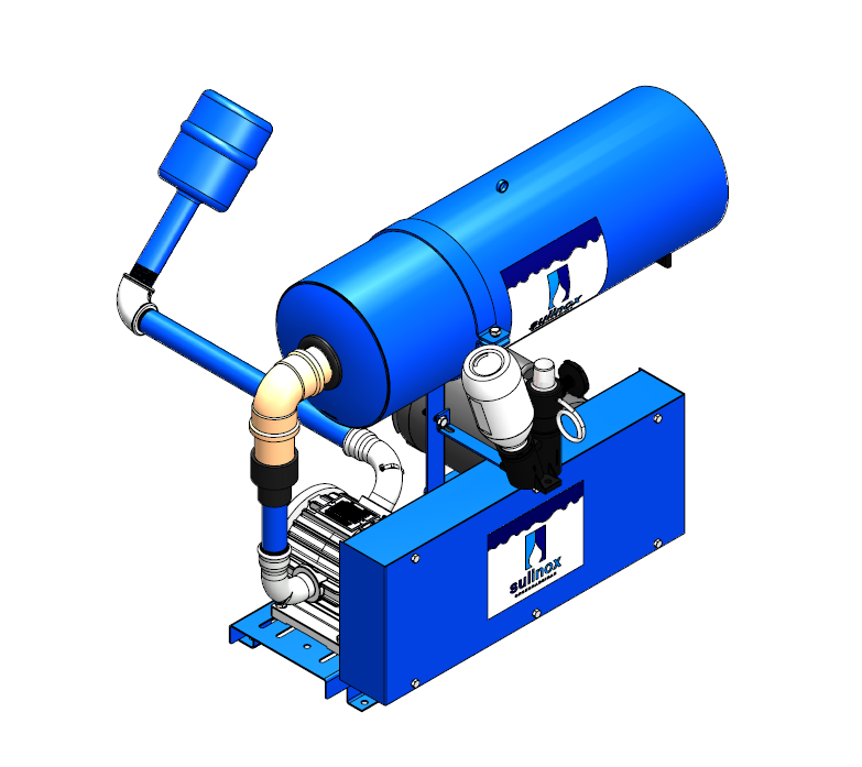 ORDENHA BALDE AO PÉ BVS 400L 2 CONJ DE ORD 2 TARROS E MOTOR MONO 2CV