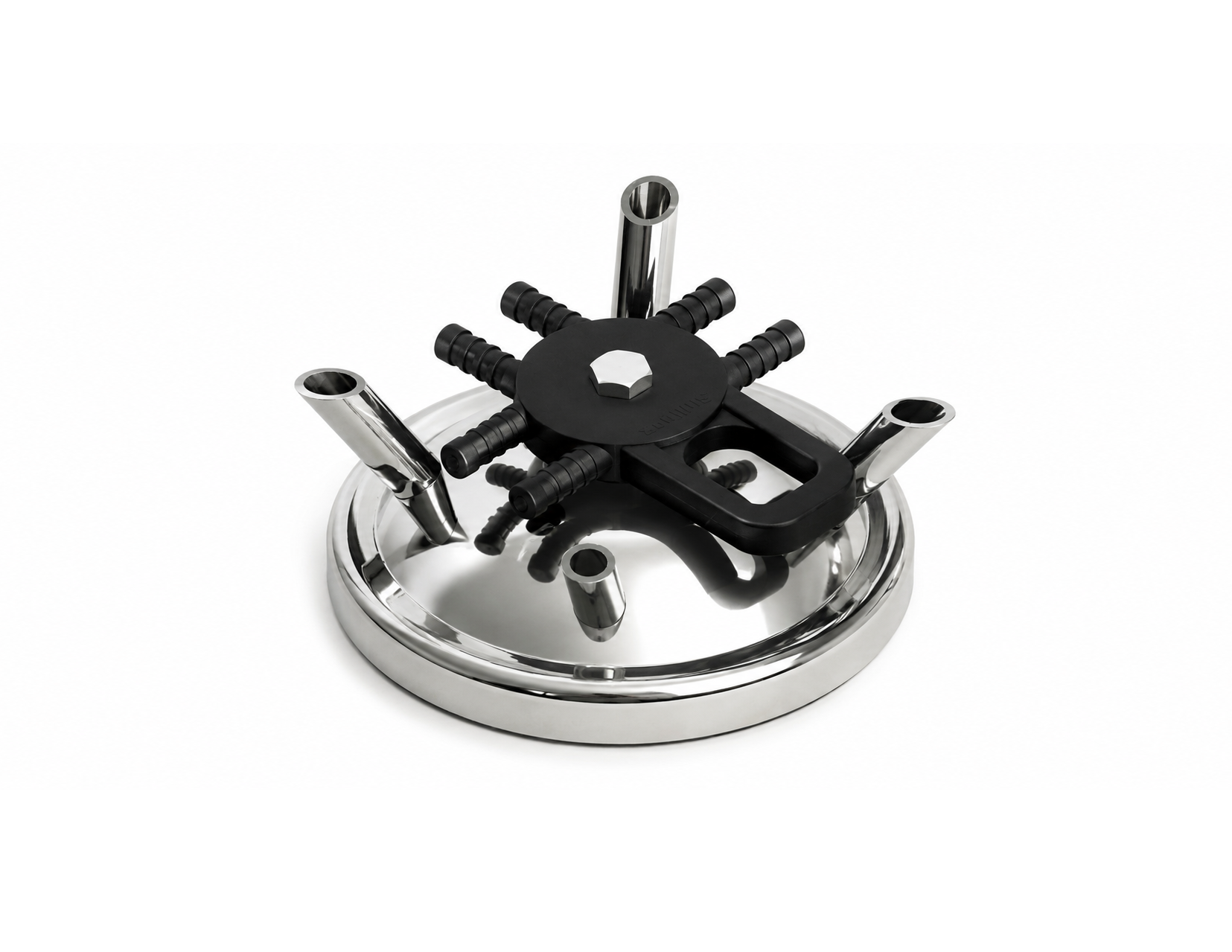 CORPO INOX DO COLETOR CS-400 COM DISTRIBUIDOR