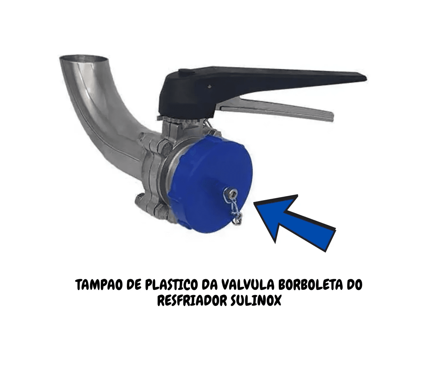 Tampão de Plástico da Válvula Borboleta do Resfriador – foto 2 de 4