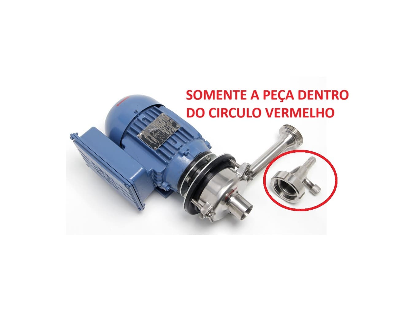 PONTEIRA INOX DO TRANSFERIDOR 5.8 POL