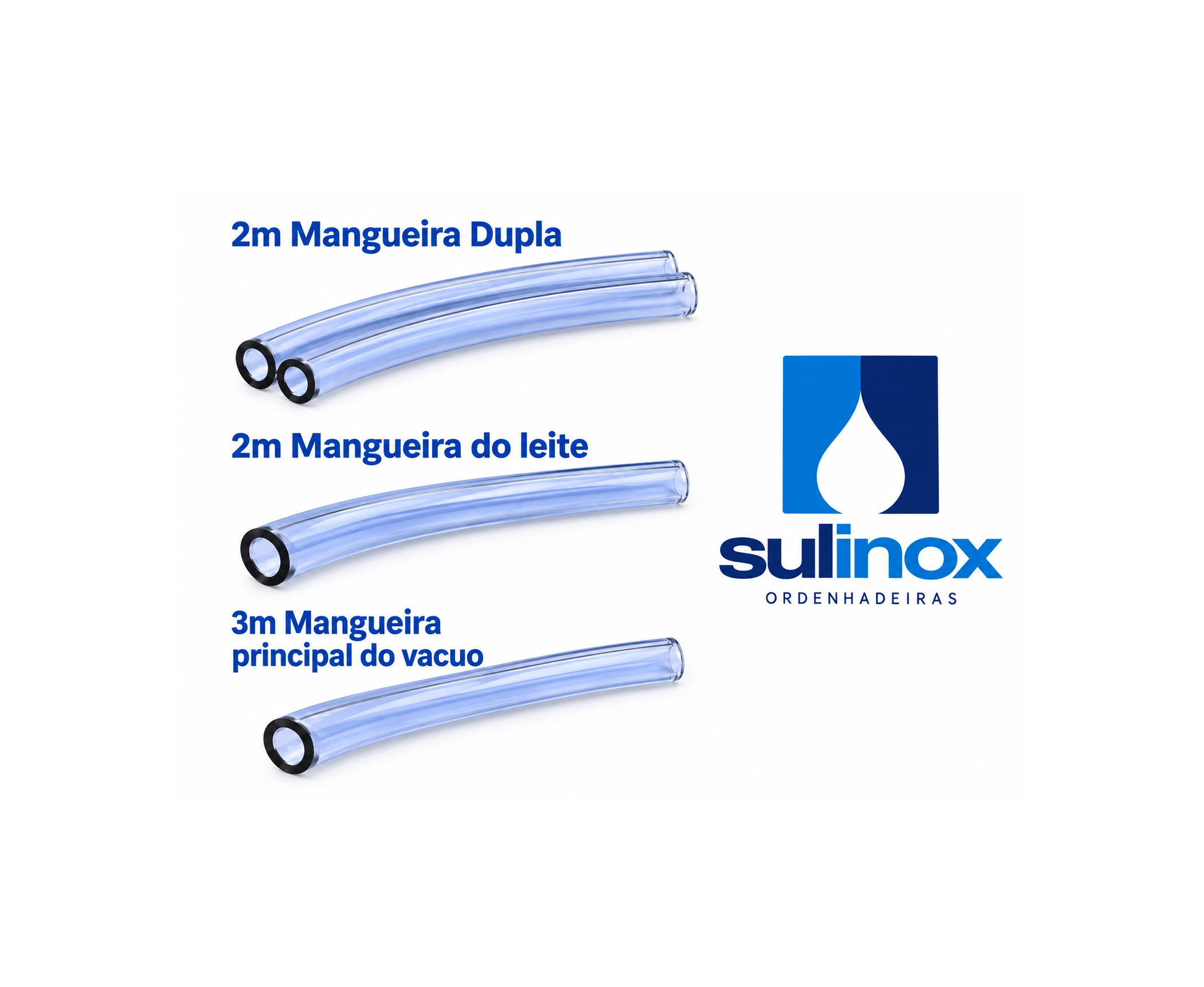 KIT DE MANGUEIRAS DE ORDENHA