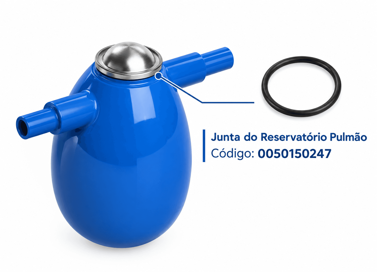 Junta do Reservatorio Pulmao / Válvula de Seguranca Pequena – foto 2 de 2